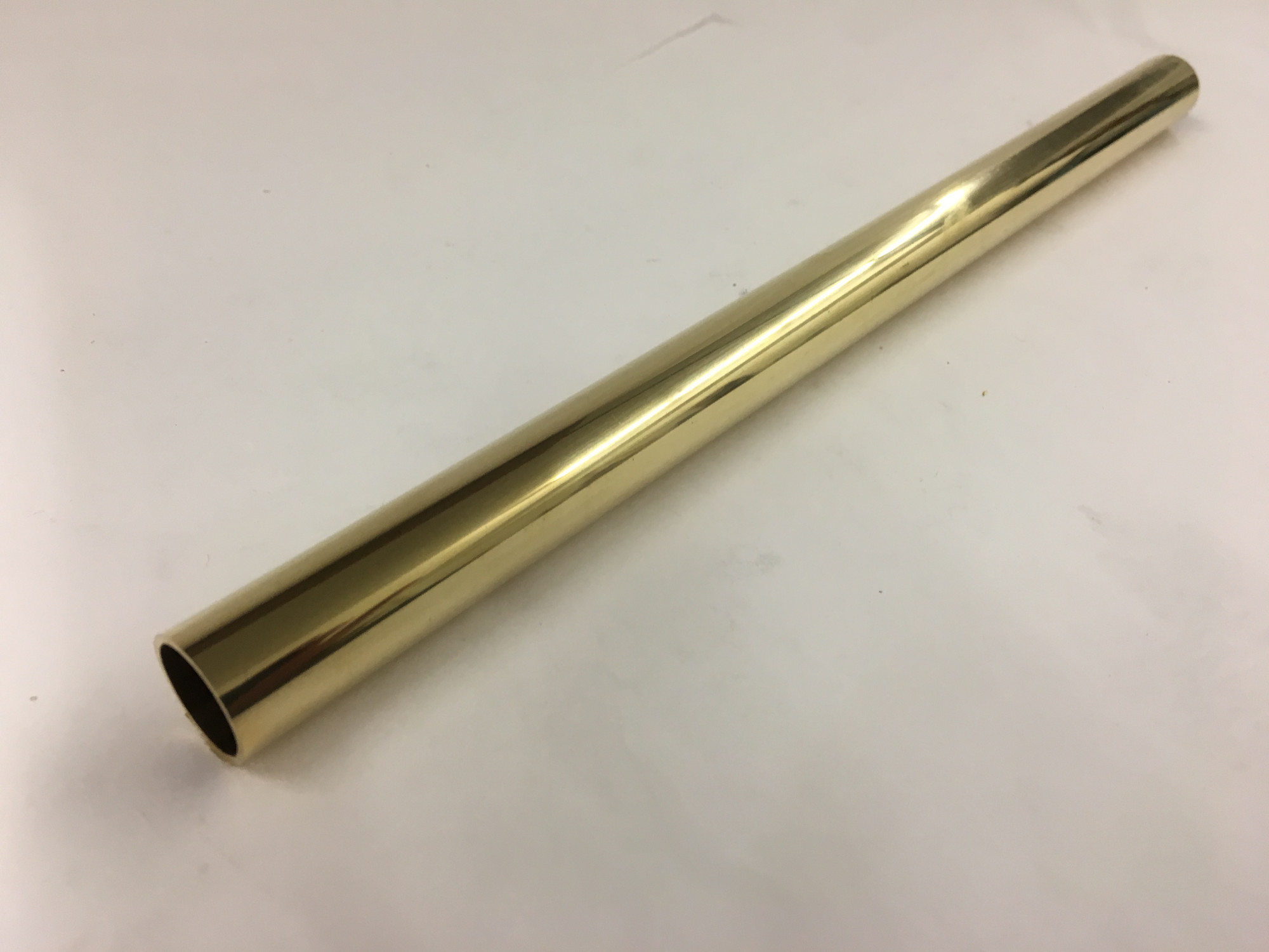 Brassfinders: Polished Brass Round Tubing (5/8 inch)