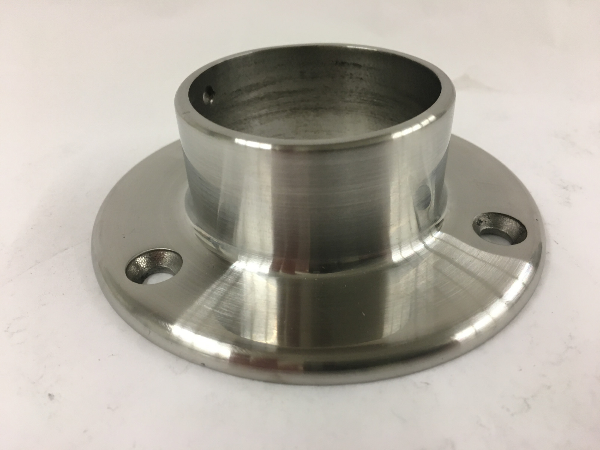 Satin Stainless Wall Flange (2in)
