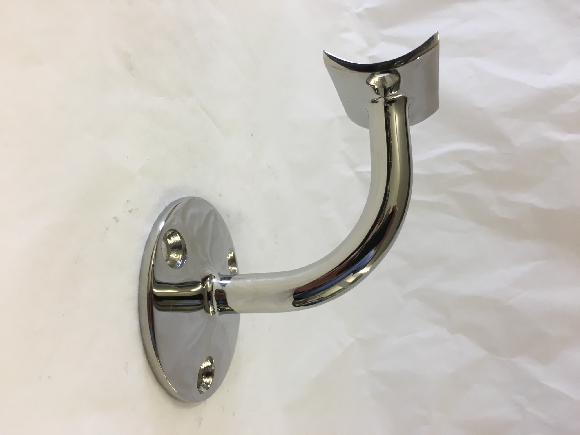 Polished Stainless Steel Wall Bracket (1-1/2in)