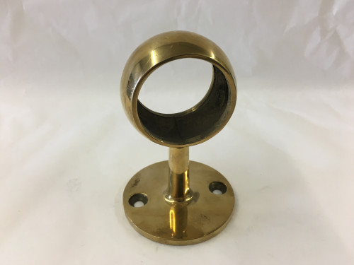 Polished Brass Ball Center Post Fitting (1in)