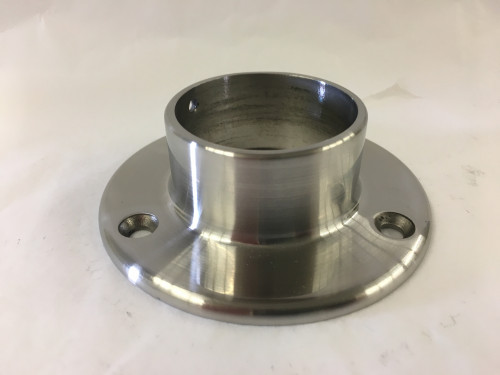 Satin Stainless Wall Flange (1-1/2in)