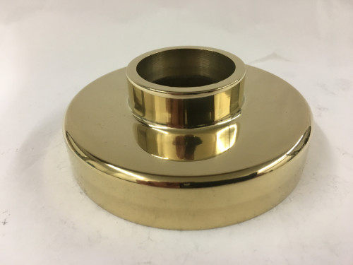 Polished Brass Cast Flange Canopy (1-1/2in)