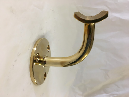 Polished Brass Wall Bracket (1-1/2in)