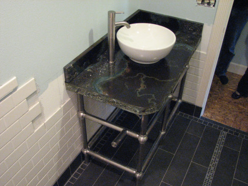 Brass , Stainless Steel Vanity Stands (Built to order.)