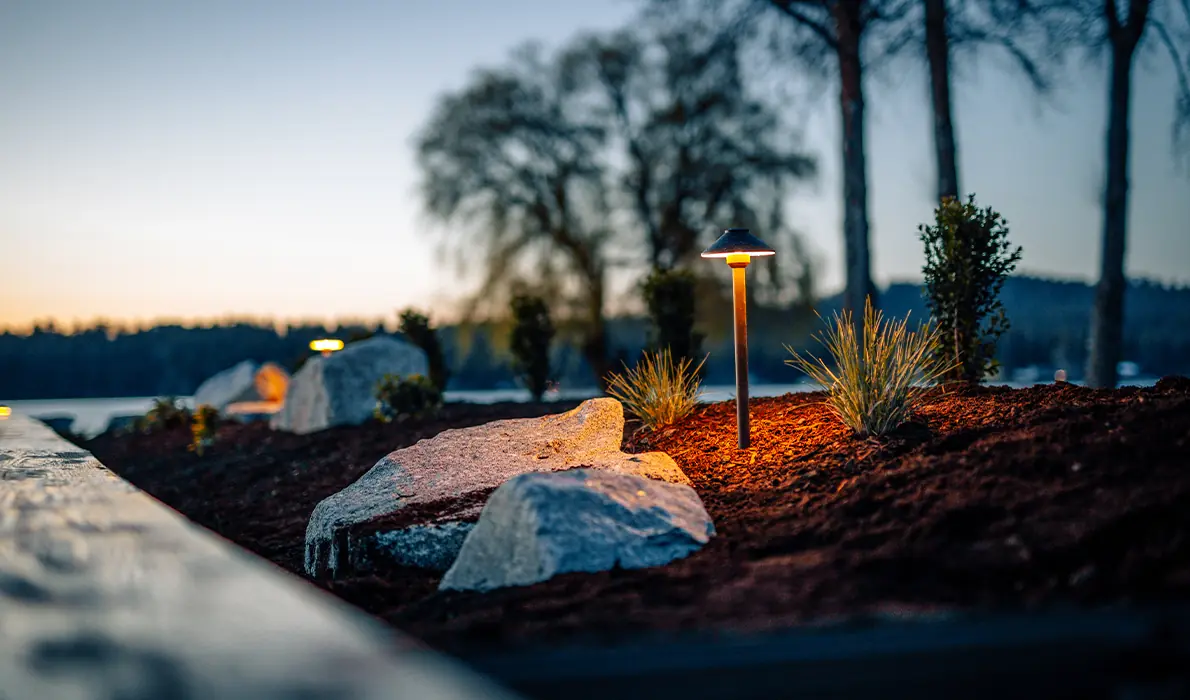 Guided by Moonlight: The Enchantment of Paver Walkways at Night