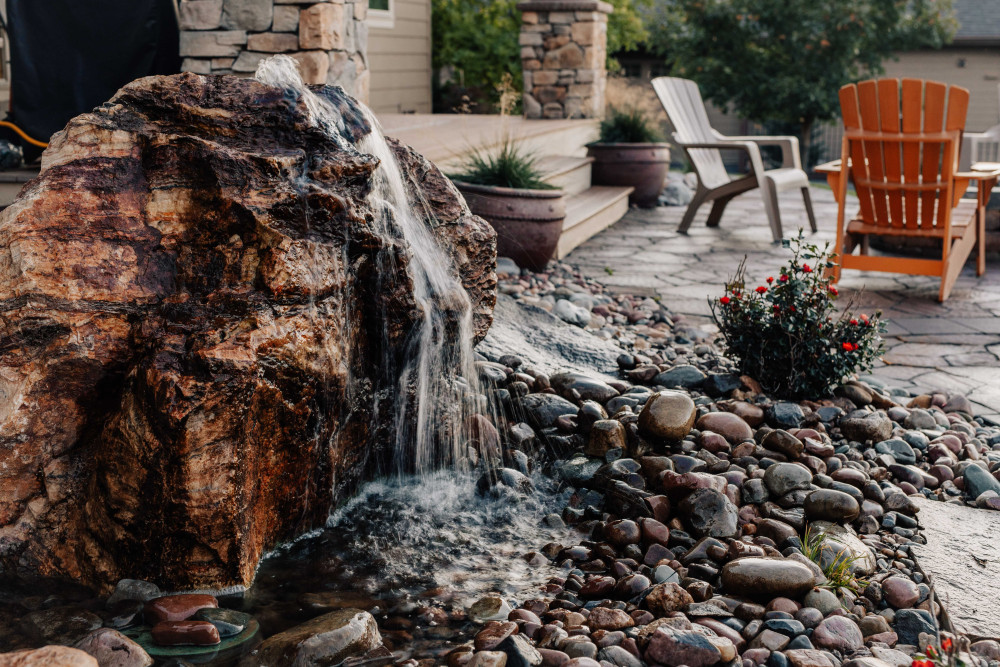 Stone water feature