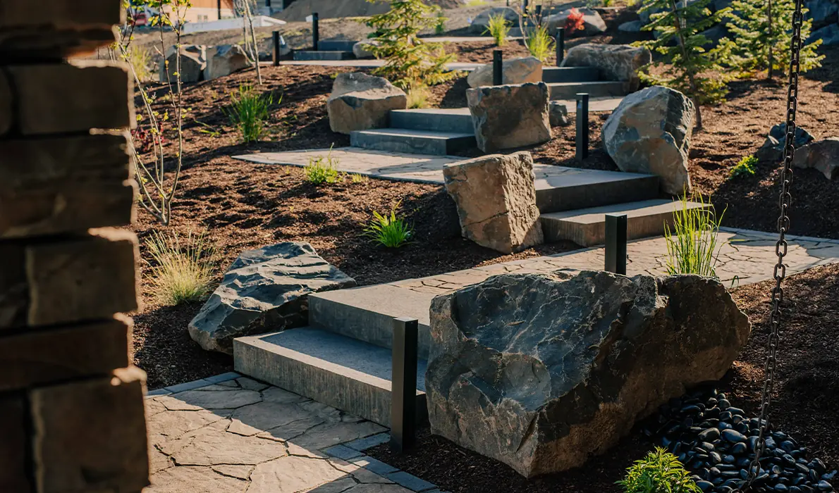 Black Rock Hillside Retreat, a Cross Creek landscape project