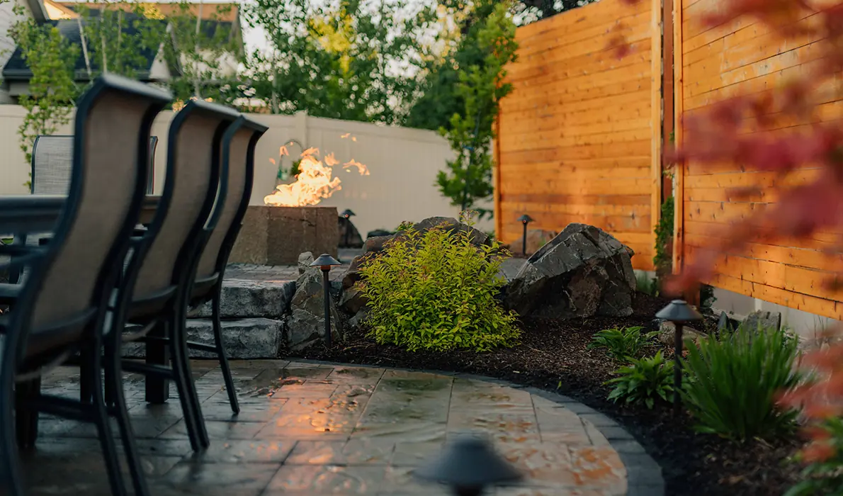 Low-Maintenance Luxury Backyard, a Cross Creek landscape project