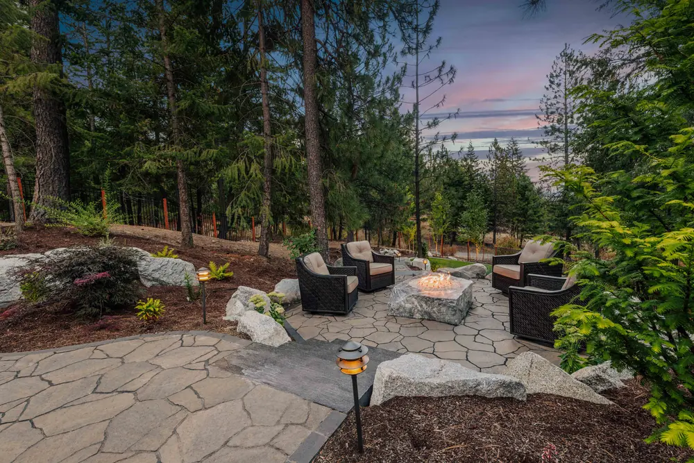 Paver pathway down to lounge — Patios & Walkways by Cross Creek