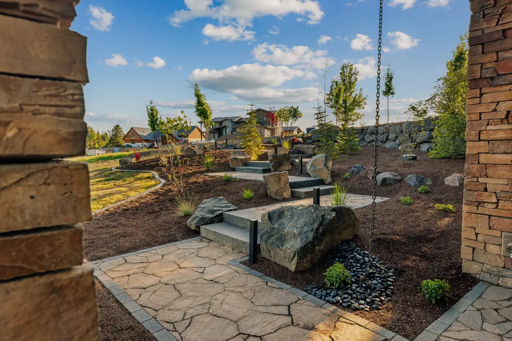 Paver staircase — Patios & Walkways by Cross Creek