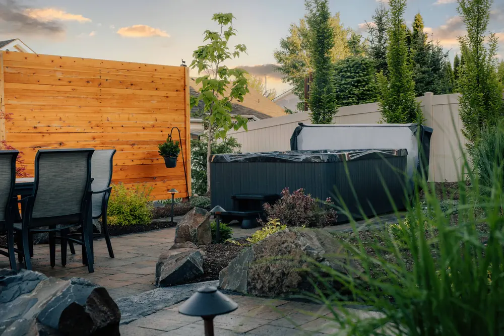 Hot tub intentionally added — Hot Tubs by Cross Creek