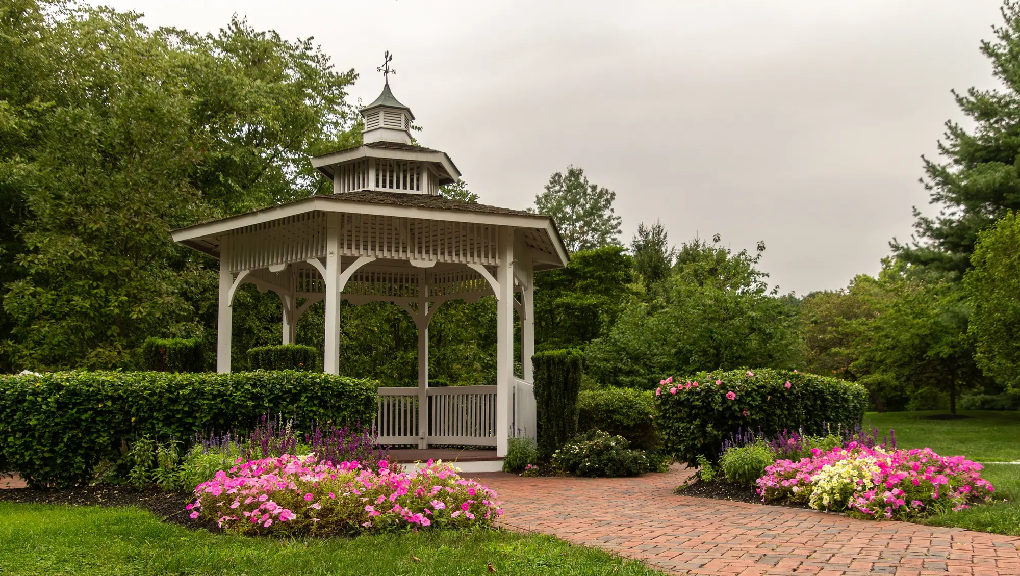 Beautiful gazebo focal point — Pergolas, Pavilions, & Gazebos by Cross Creek