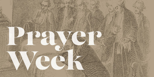 Prayer Week 2018 Prompts