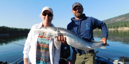 Lake Roosevelt Sturgeon Fishing July 30, 2019