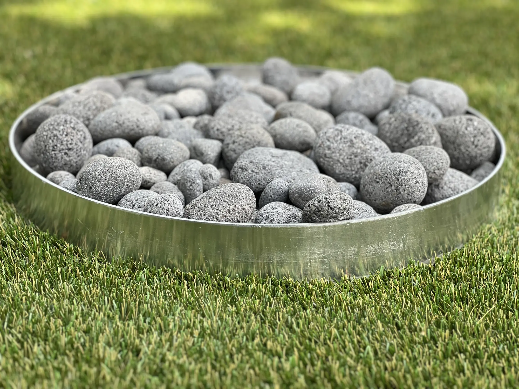 Smooth Round Fire
Rock 
Filler Option