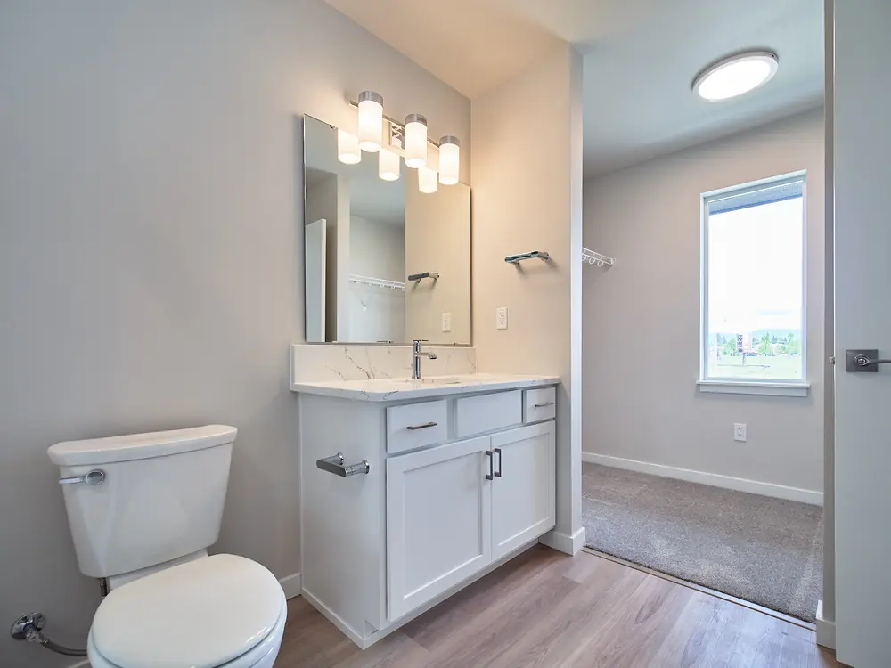 Primary bath/walk-in closet
