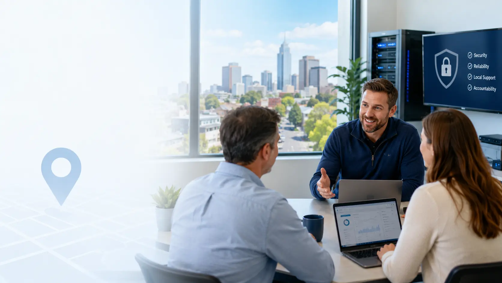 Why MTech Only Hires Local IT Staff Instead of Outsourcing Support