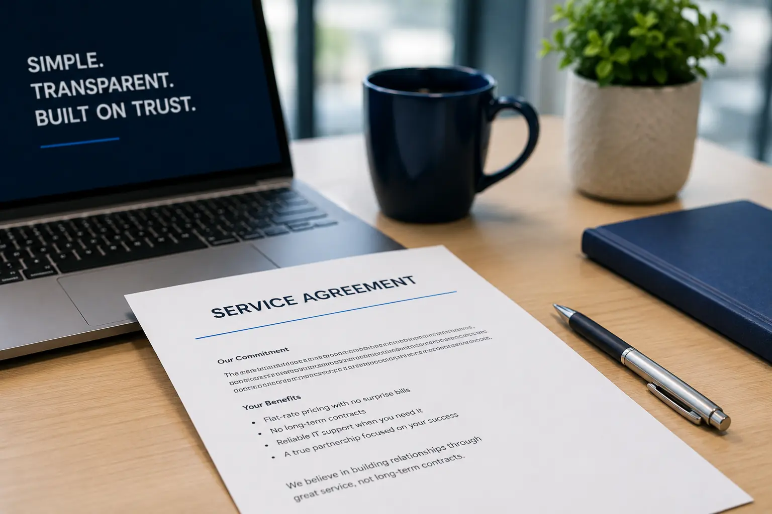Say what?! MTech Uses Flat-Rate IT Pricing and No Long-Term Contracts