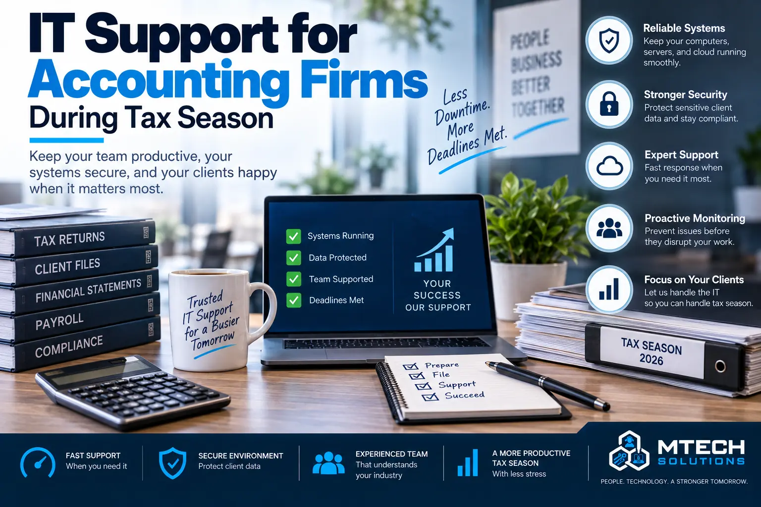 IT Support for Accounting Firms During Tax Season