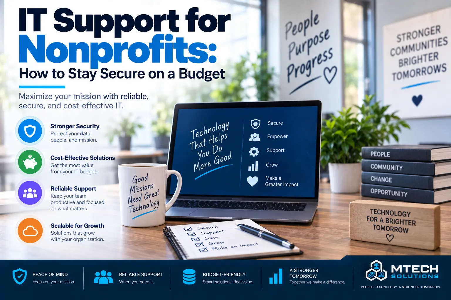 IT Support for Nonprofits: How to Stay Secure on a Budget