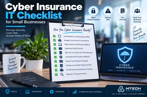 Cyber Insurance IT Checklist for Small Businesses