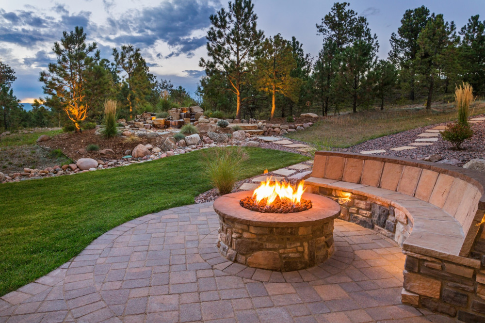 Outdoor Fireplace