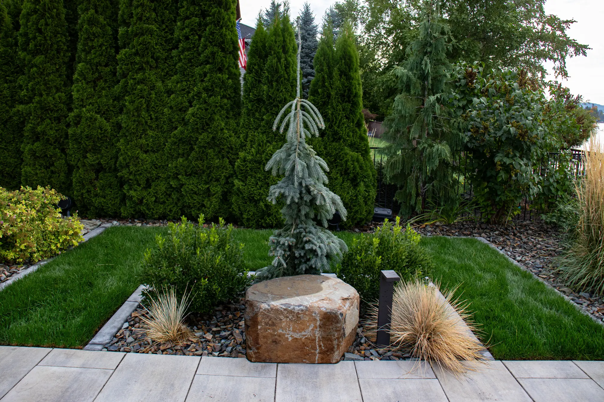 Simple pruning and strategic fertilizing keeps the landscape healthy and thriving.