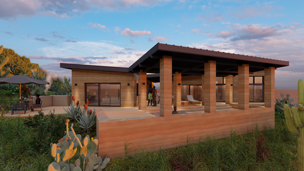 Spokane Architect's Vision - Caribbean Desert Retreat