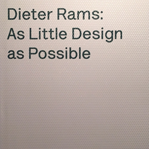 Dieter Rams: As Little Design as Possible