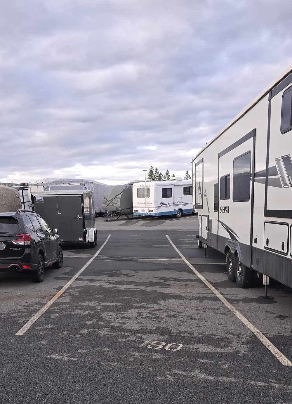 Outside Parking Spot (XL 72')