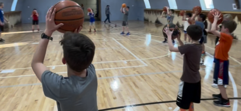 Elementary School Basketball Skills Training