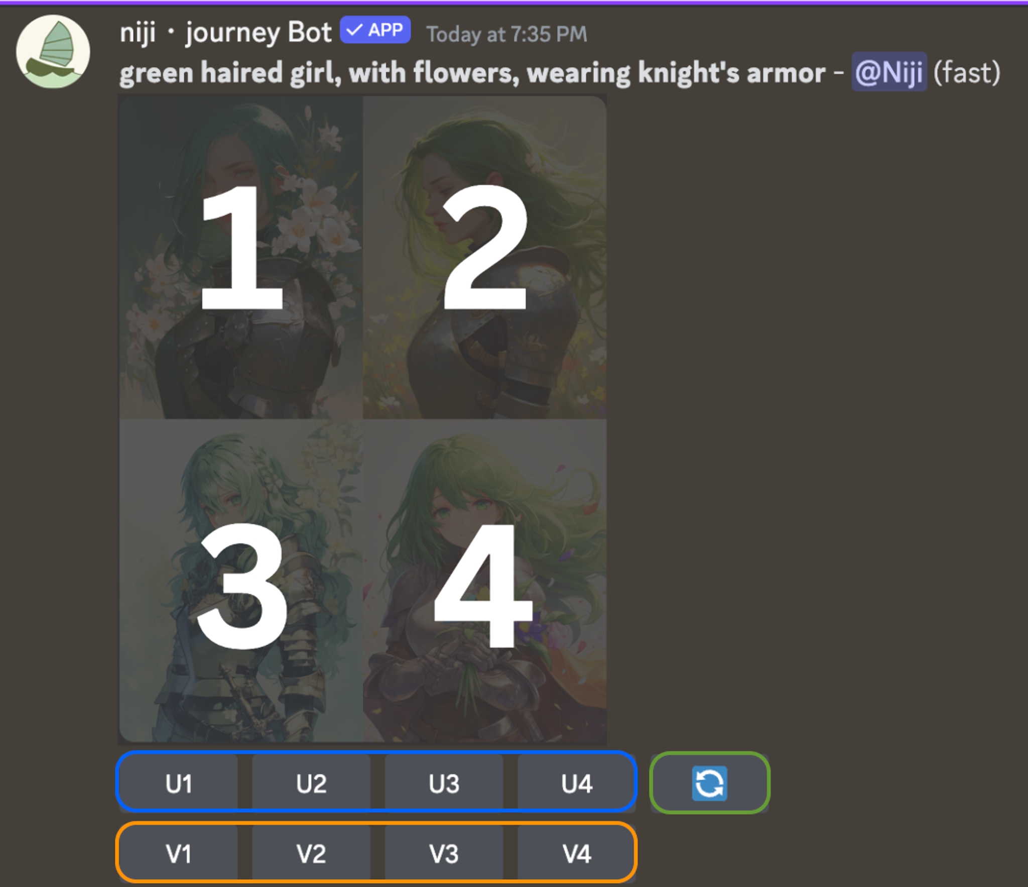 にじジャーニーでは、どのように画像を作成するのですか？ (デスクトップ)
