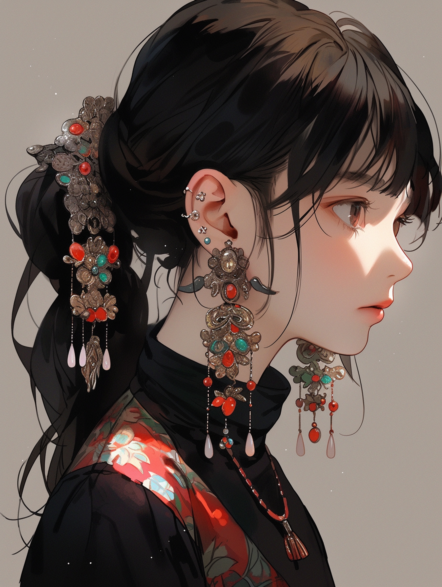 If you continue ramping up the visual complexity of the jewelry, at ...