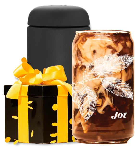Jotcoffee product imagery