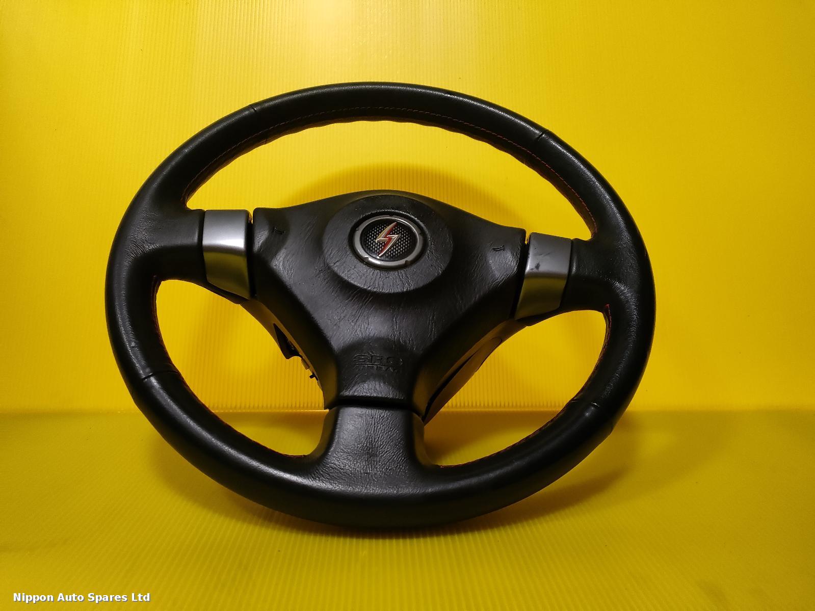 2002 NISSAN SILVIA Steering Wheel  null with airbag original : 61230