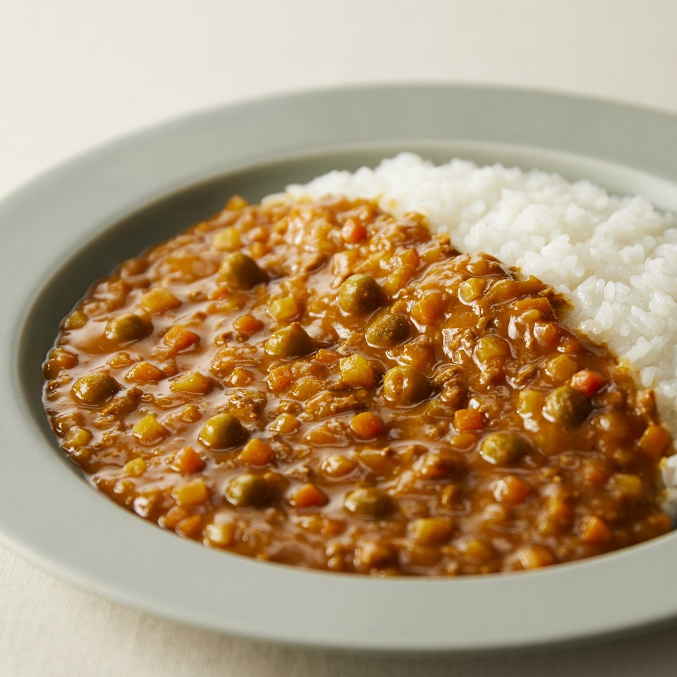 鶏と野菜のキーマカレー