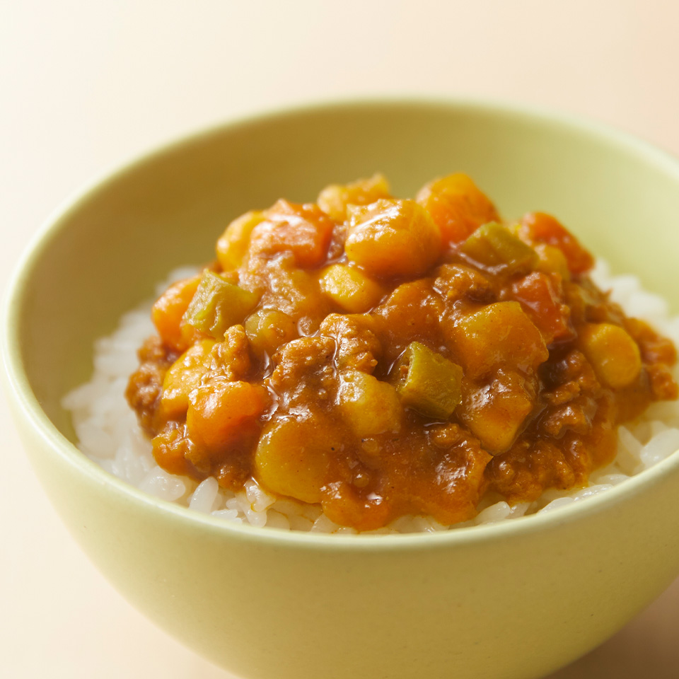 こども10種のお野菜キーマカレー