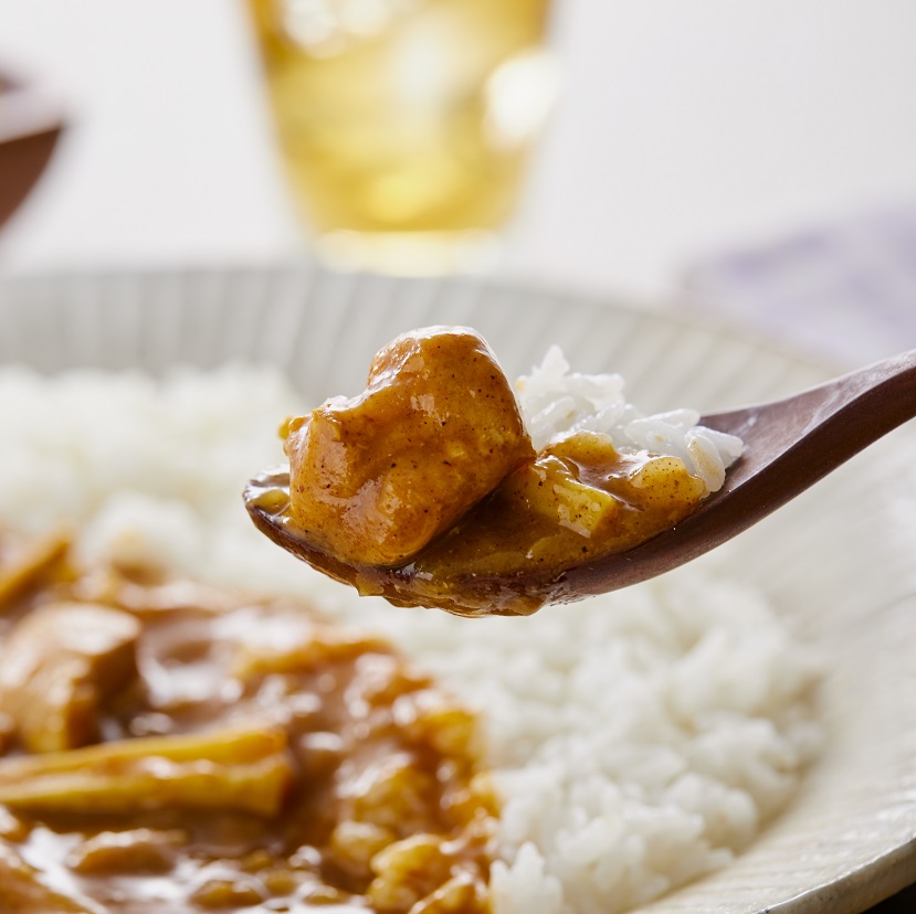 鶏とたけのこの和風カレー