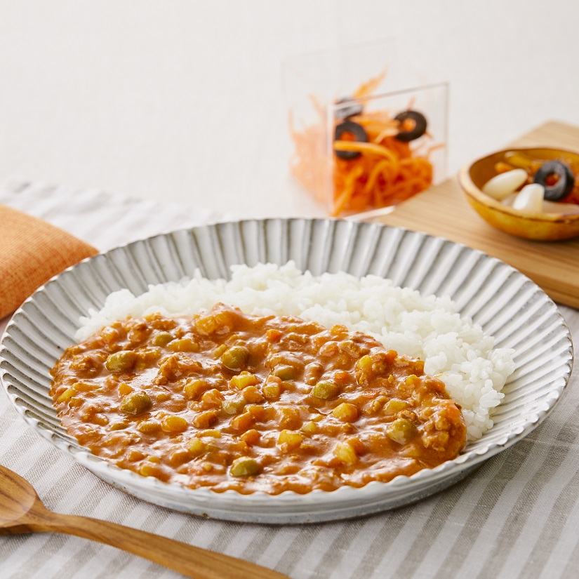 鶏と野菜のキーマカレー