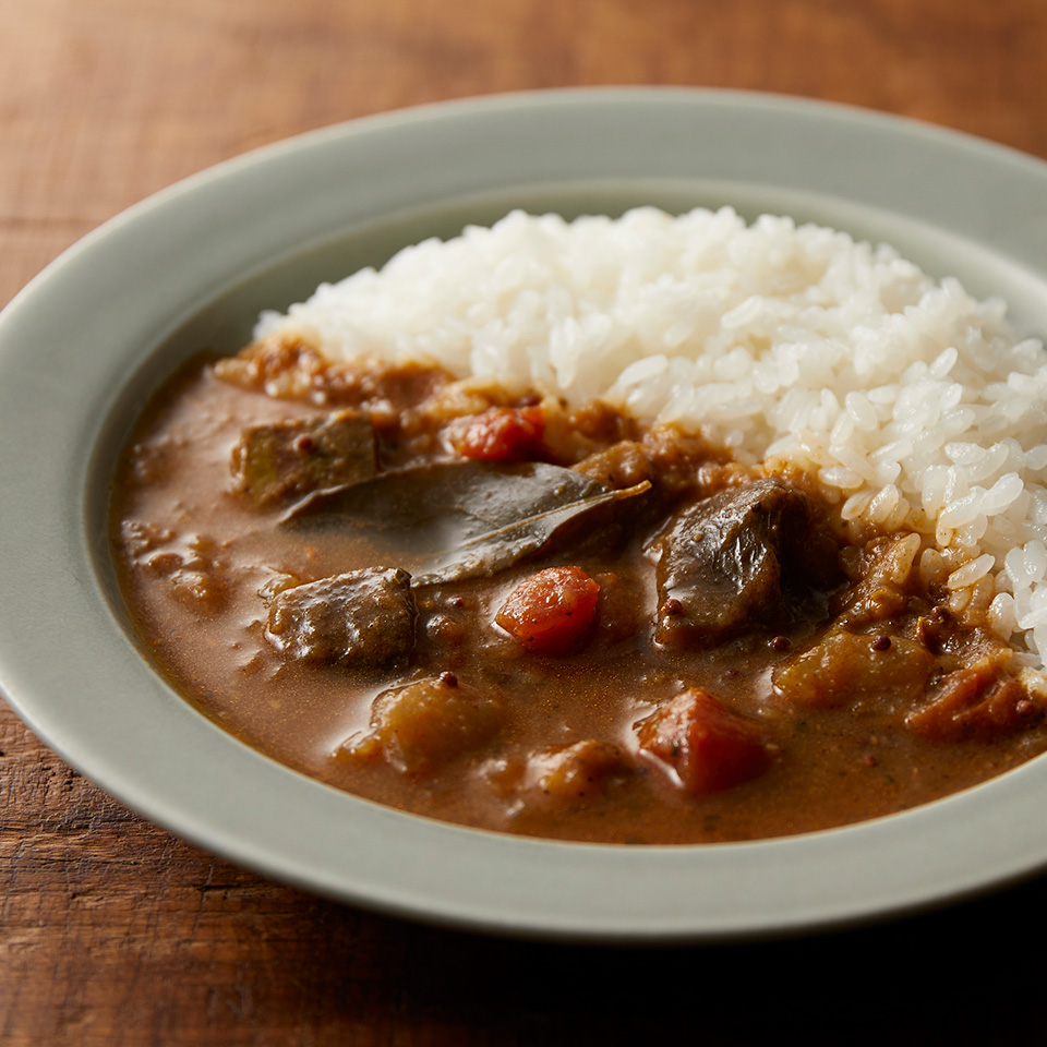 南インドの豆と野菜のスープカレー