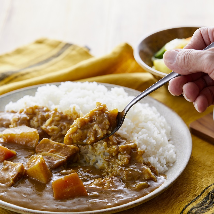 ゴロッと野菜と豚バラカレー