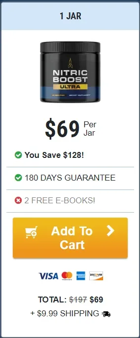 Nitric Boost 1 bottle