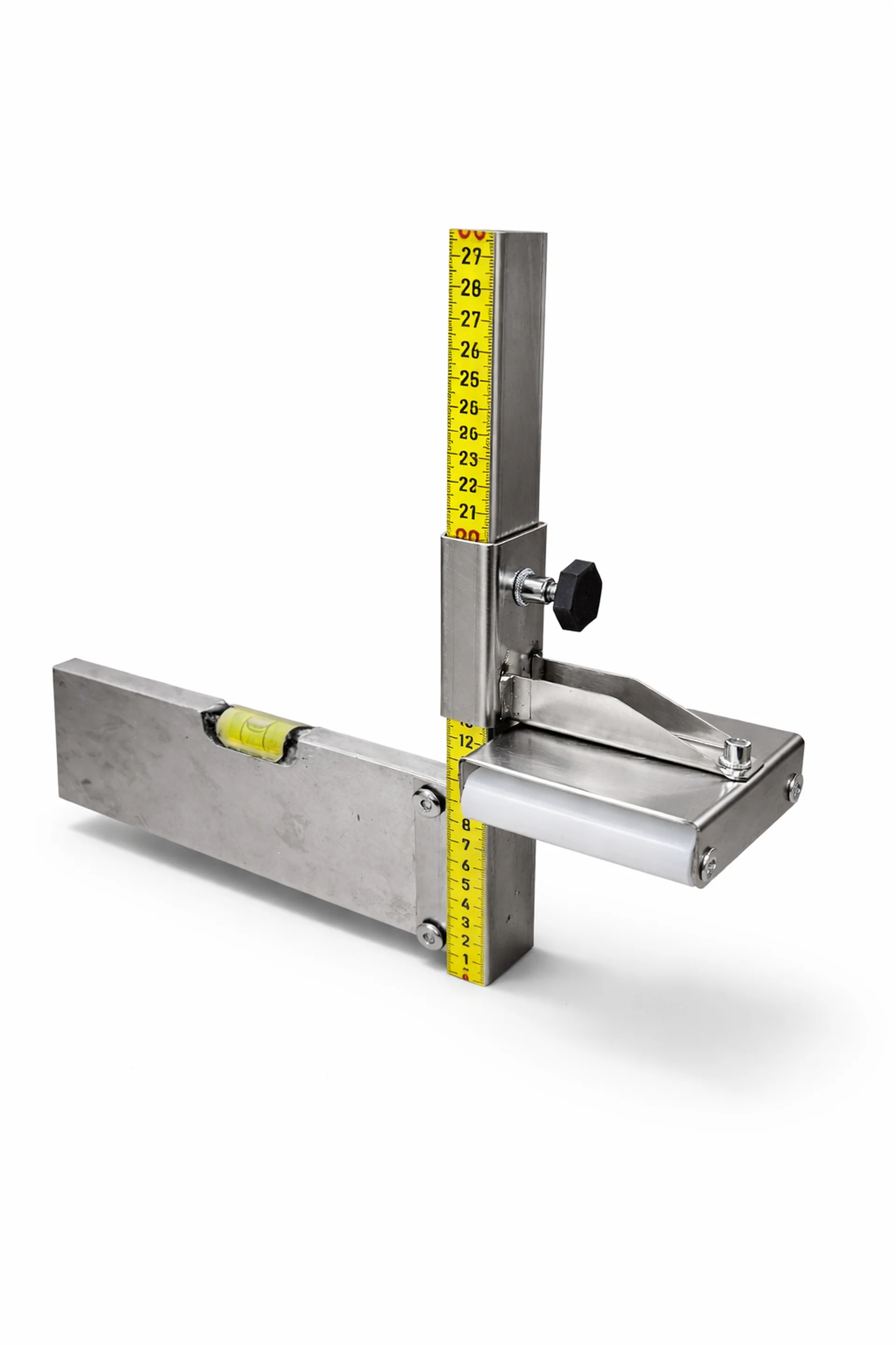 FlatFix DUO Profesjonalna nasadka do poziomicy z podwójnym systemem rolek