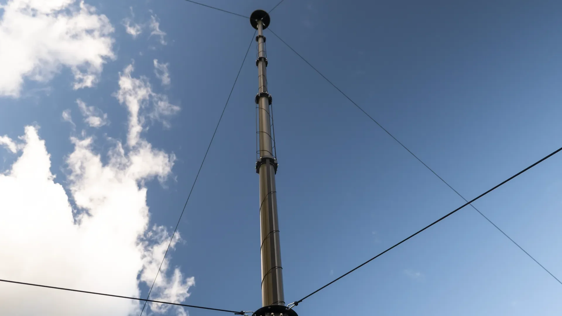 Мачты антенные телескопические