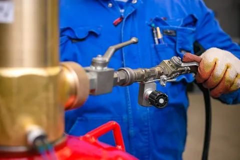 Заправка газового модуля