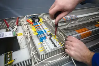 Монтаж оборудования телемеханики