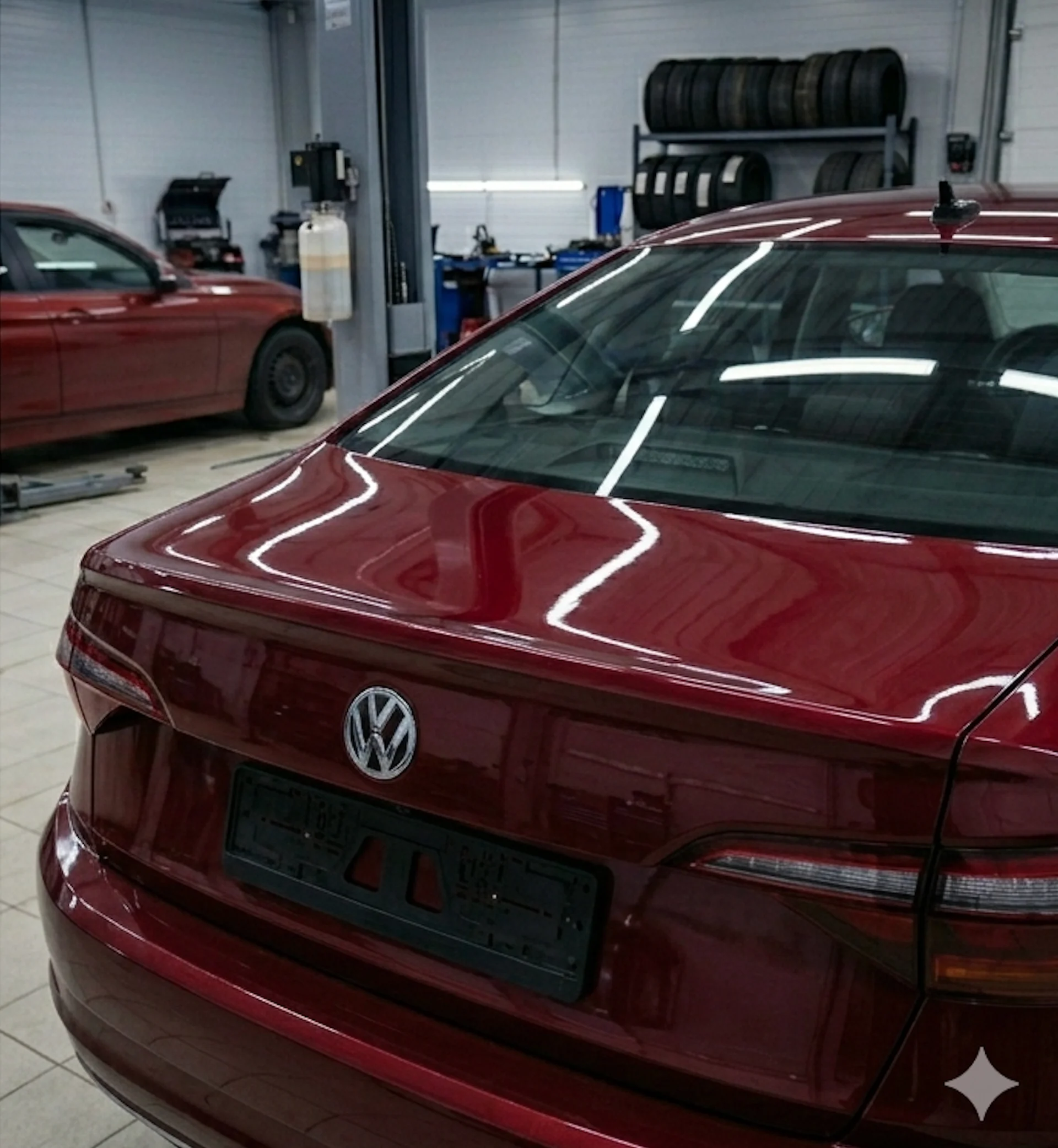 После — VW Polo