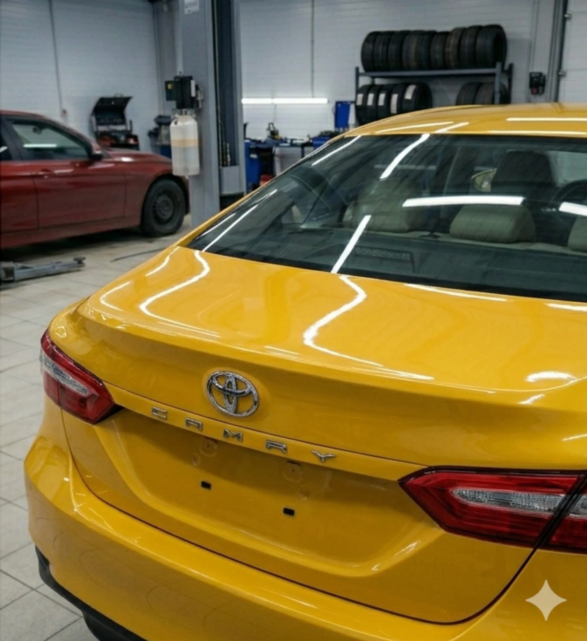 После — Toyota Camry