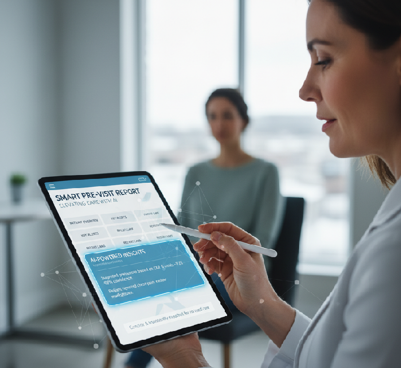 smart pre-visit reports: elevating care with ai