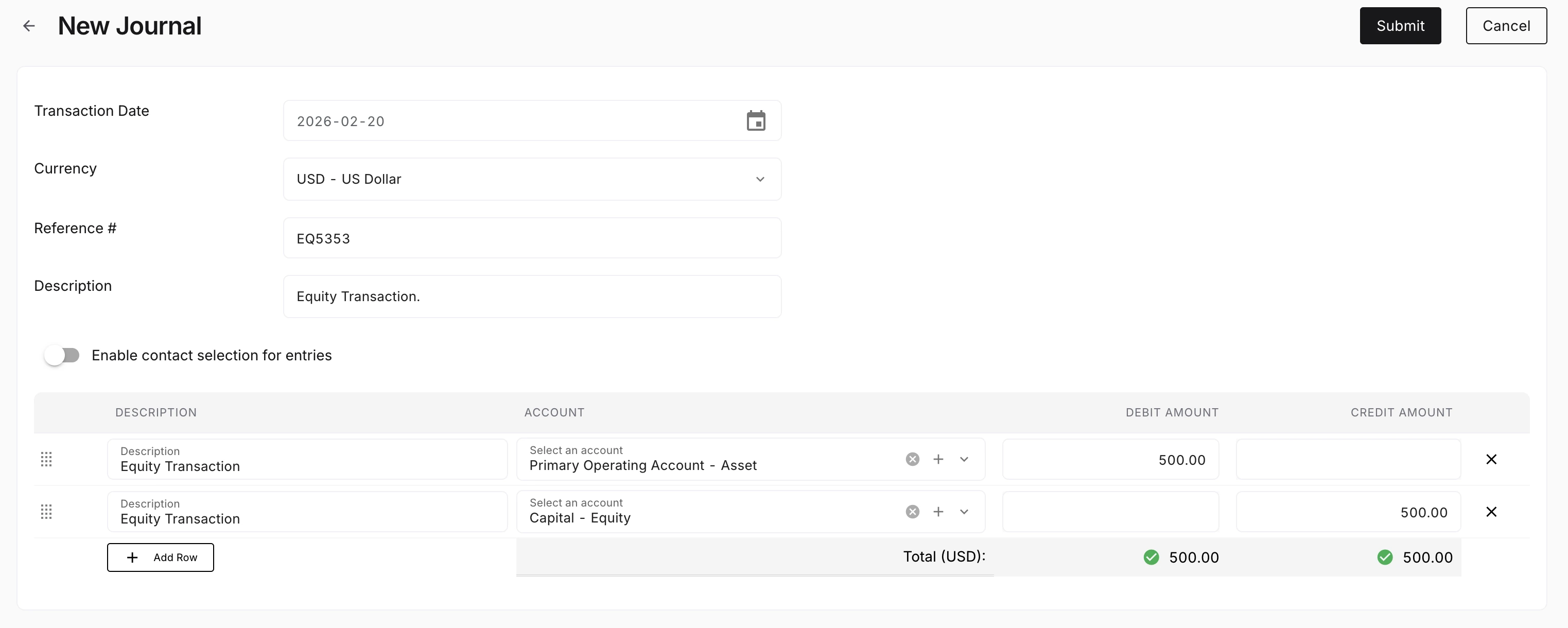 Flexible Manual Journals: Adjustments On-the-Go